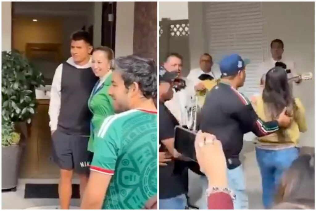 Familiares y amigos reciben con mariachis a Jesús Gallardo tras el Mundial 2026