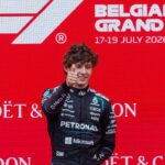 Antonelli gana el GP de Bélgica; ‘Checo’ Pérez abandonó la carrera