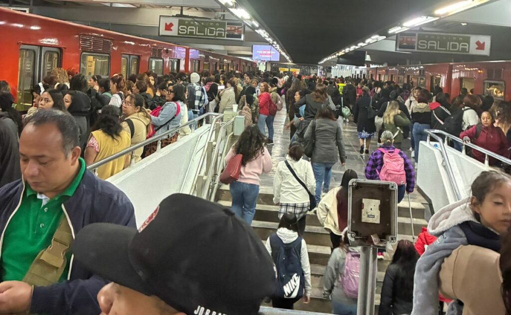 Metro CDMX, con circulación lenta en la Línea 3; esto ocurrió