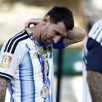 Video: El llanto de Messi tras perder su segunda final de Mundial