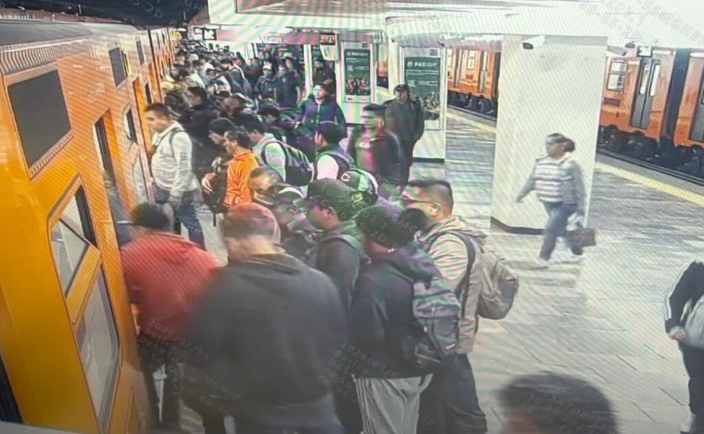 Metro CDMX reporta afluencia moderada con circulación constante