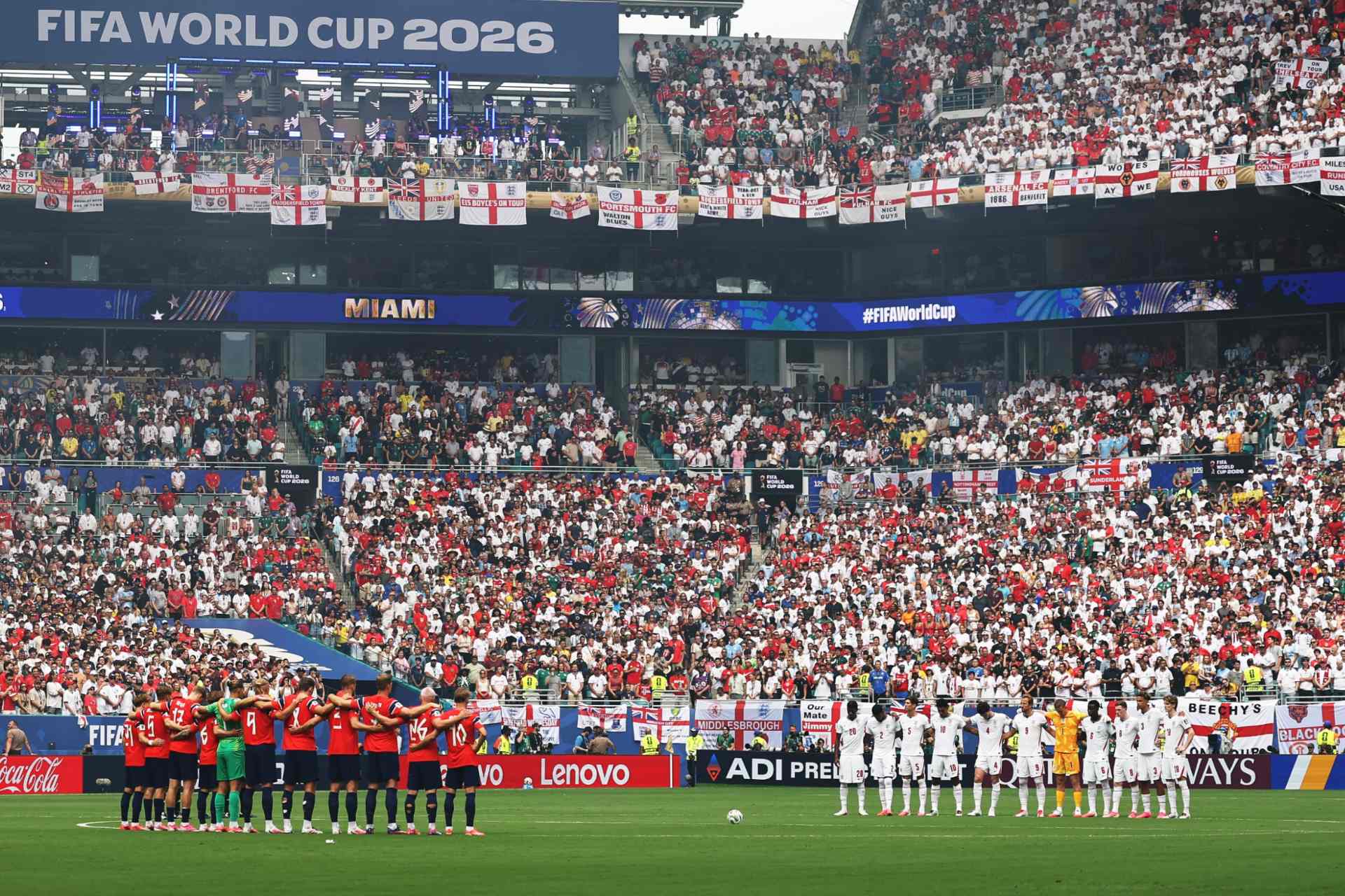 Mundial 2026: ¿Por qué hubo un minuto de silencio en el juego Noruega vs Inglaterra?