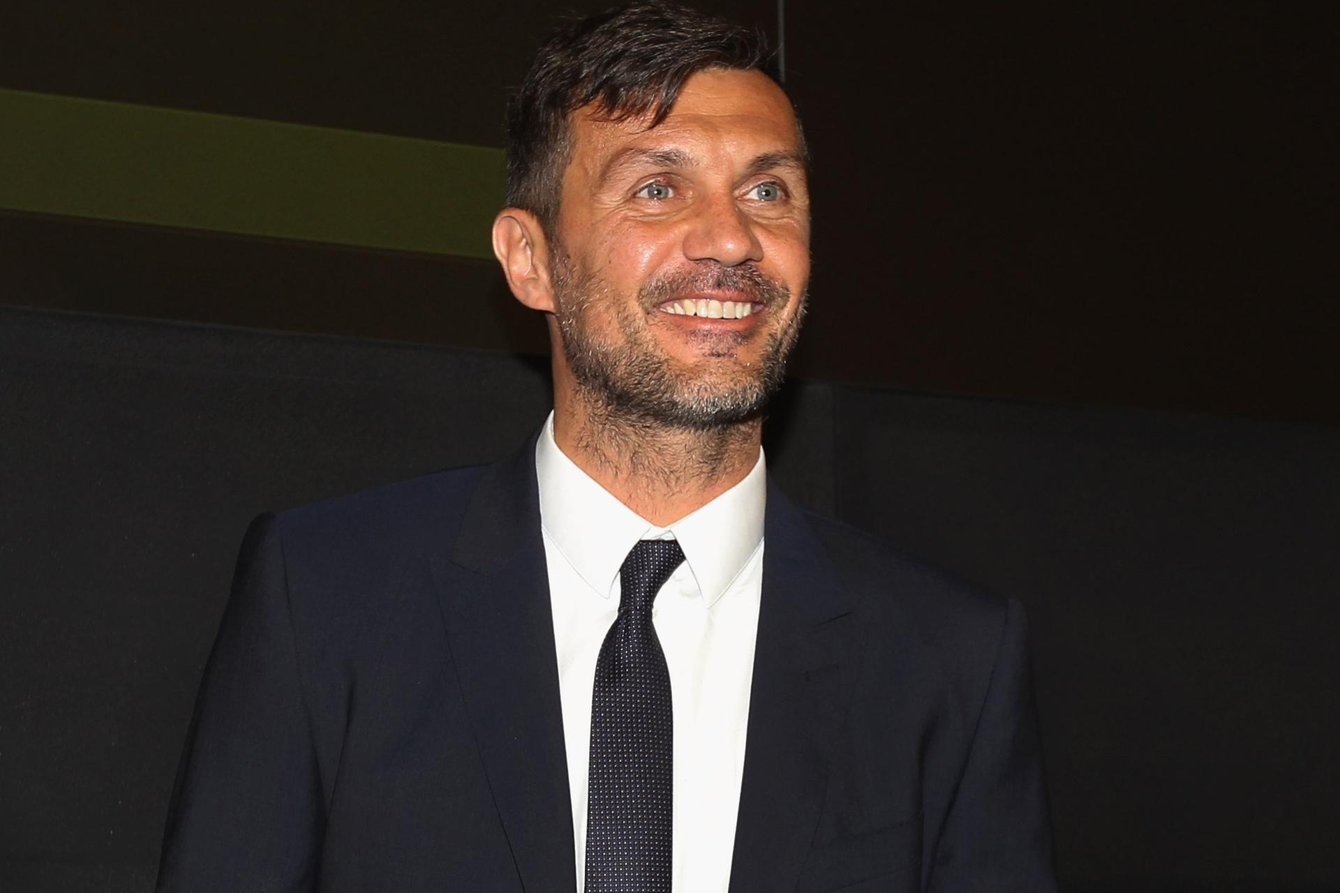 Paolo Maldini, director técnico de la Federación Italiana de Futbol Paolo Maldini, director técnico de la Federación Italiana de Futbol
