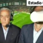 Video: Lanzan vaso a periodistas ecuatorianos durante transmisión en el Azteca