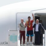 Selección de España llega a Madrid con el trofeo del Mundial 2026