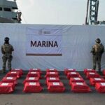 Semar incauta 1.2 toneladas de presunta cocaína frente a las costas de Chiapas