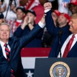 Murió el senador republicano Lindsey Graham, aliado de Trump