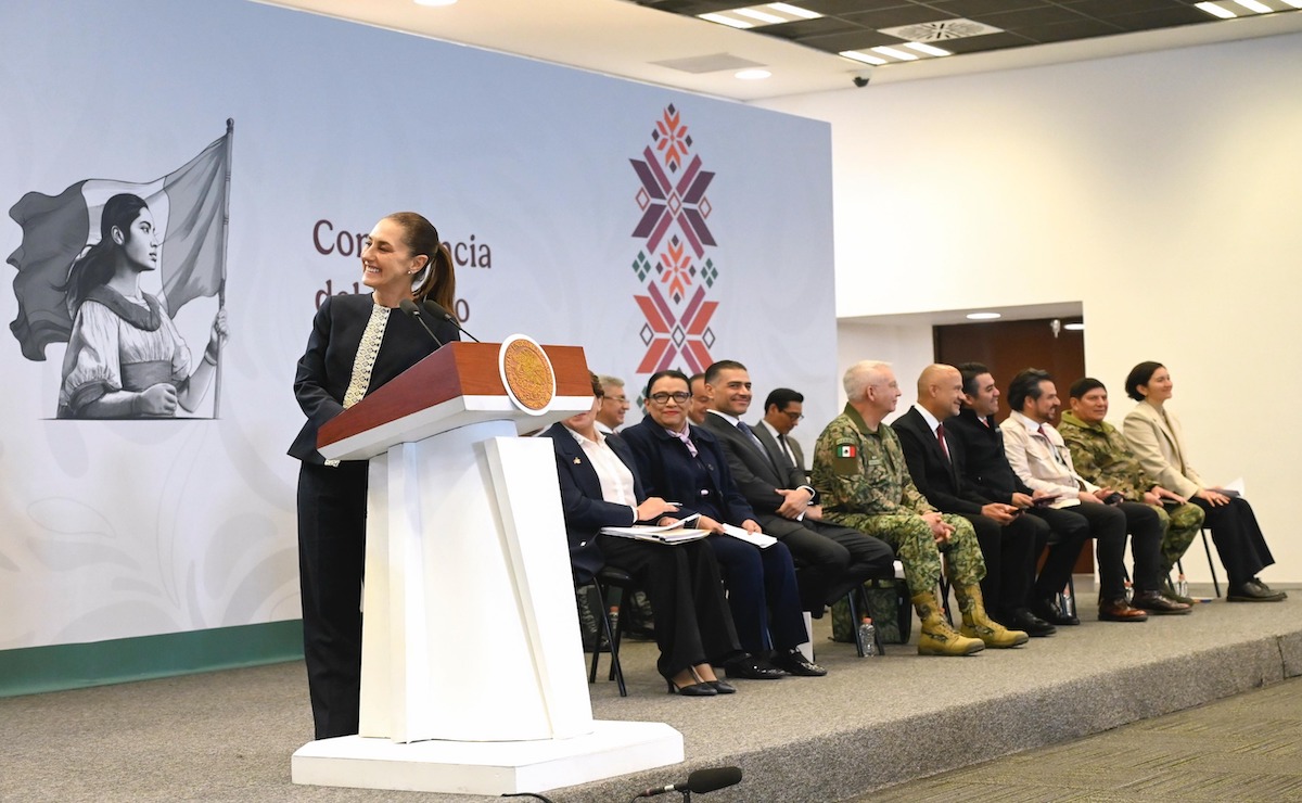 Sheinbaum reporta reducción de 58 % en homicidios dolosos en el Estado de México
