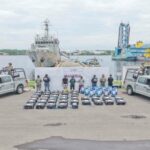 Sseguran más de una tonelada de presunta cocaína frente a costas de Chiapas