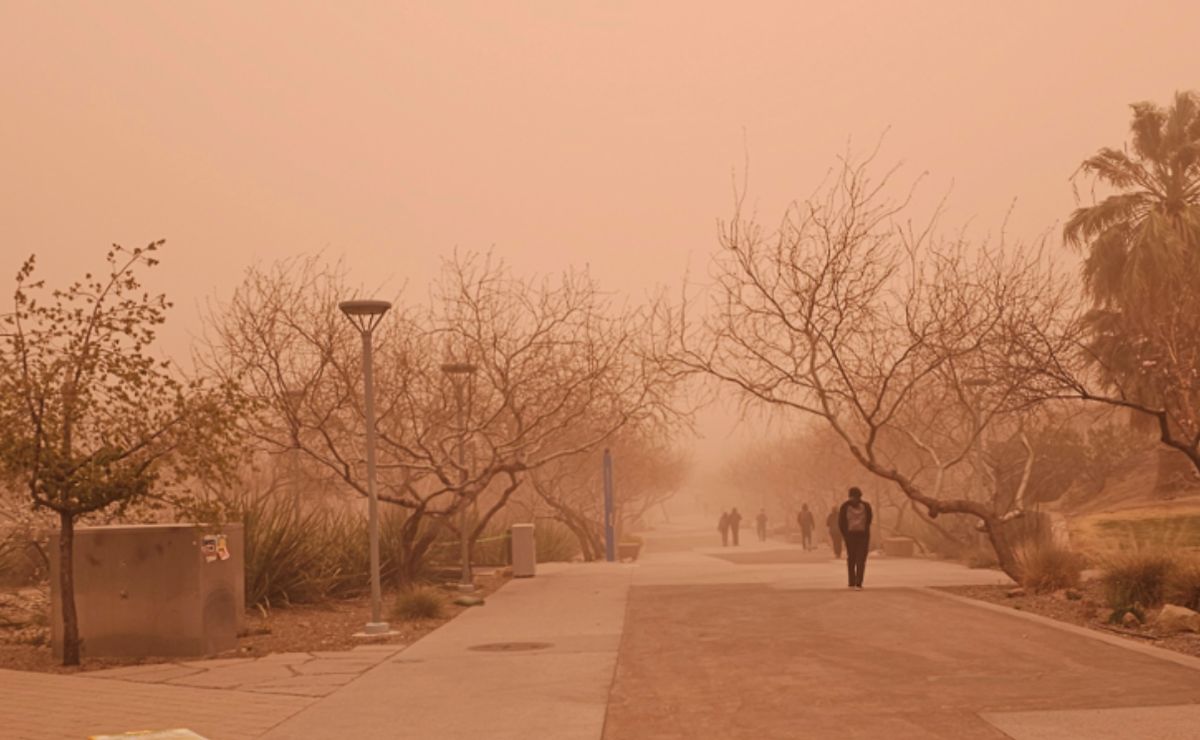 Confirman tormentas de polvo y arena sin precedentes en la frontera de México y EE.UU. Confirman tormentas de polvo y arena sin precedentes en la frontera de México y EE.UU.