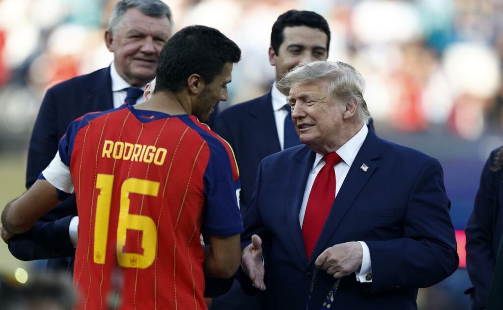 Trump descarta “tensiones” con España tras el triunfo de ‘La Roja’ en el Mundial Trump descarta “tensiones” con España tras el triunfo de ‘La Roja’ en el Mundial