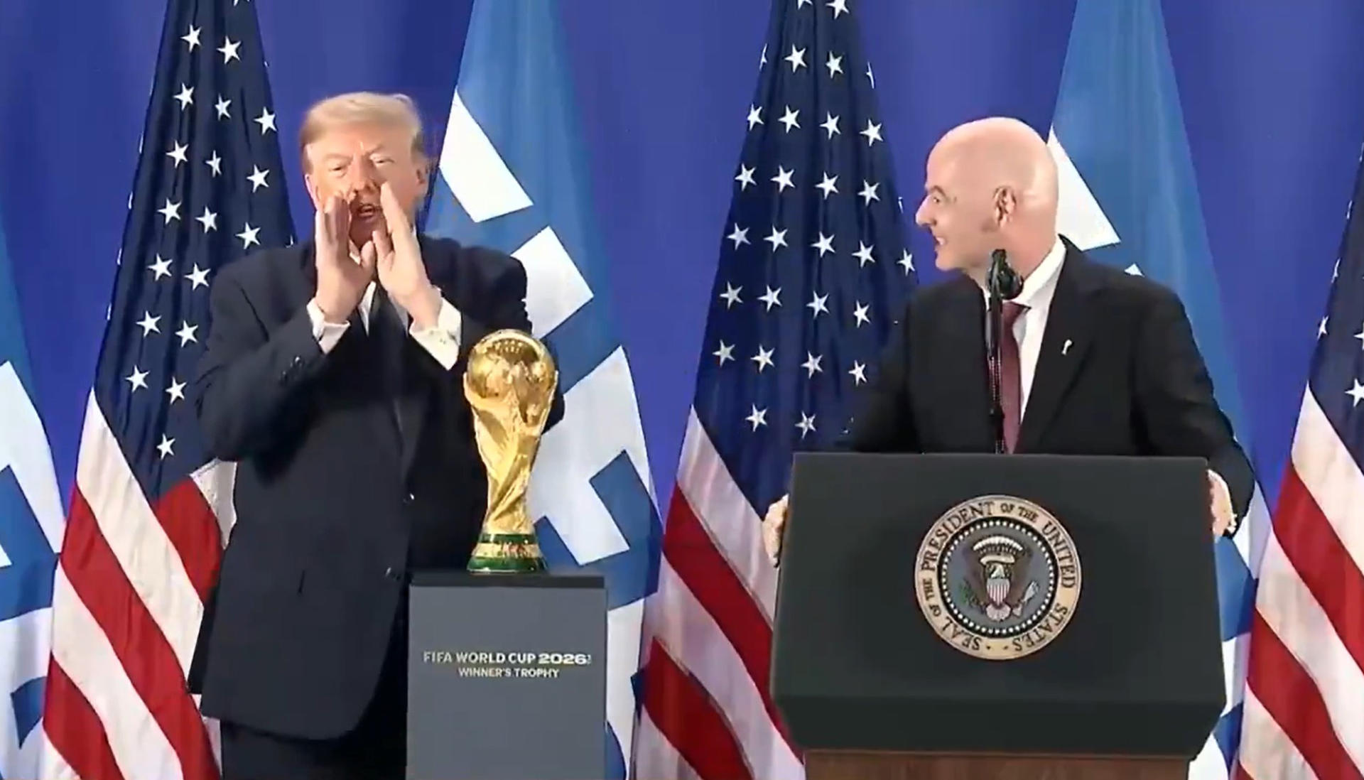 Trump: Mundial debería volver a Estados Unidos, dejaremos fuera a México y Canadá Trump: Mundial debería volver a Estados Unidos, dejaremos fuera a México y Canadá