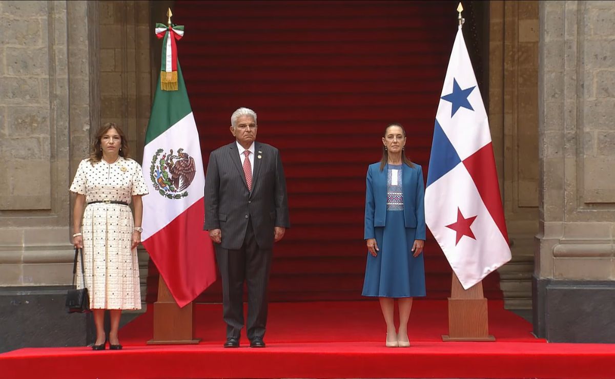 Sheinbaum se reúne con José Raúl Mulino, presidente de Panamá Sheinbaum se reúne con José Raúl Mulino, presidente de Panamá