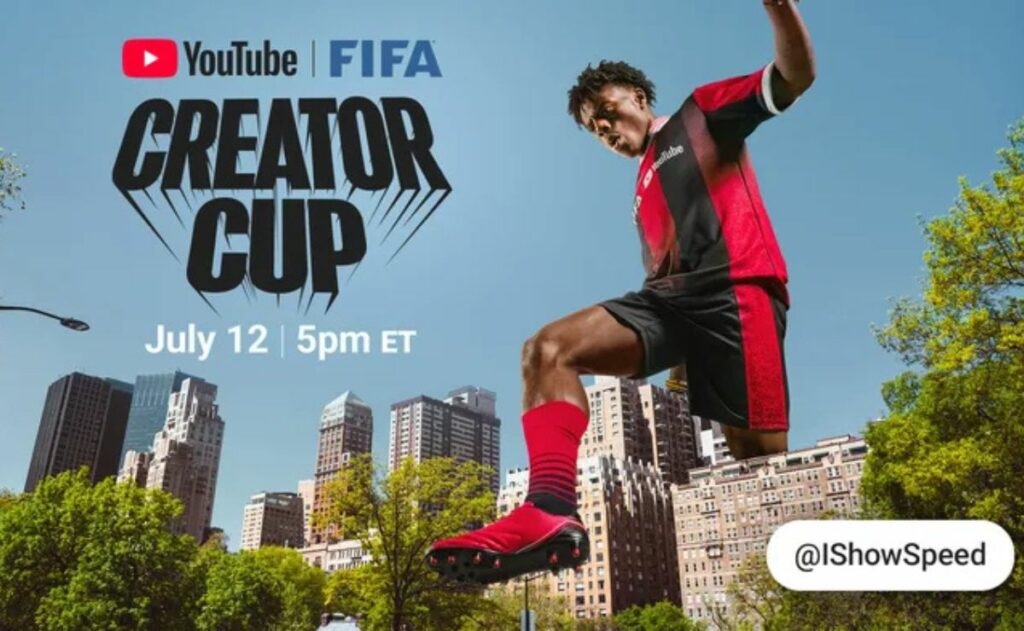 YouTube se une a la fiebre mundialista con la primera FIFA Creator Cup