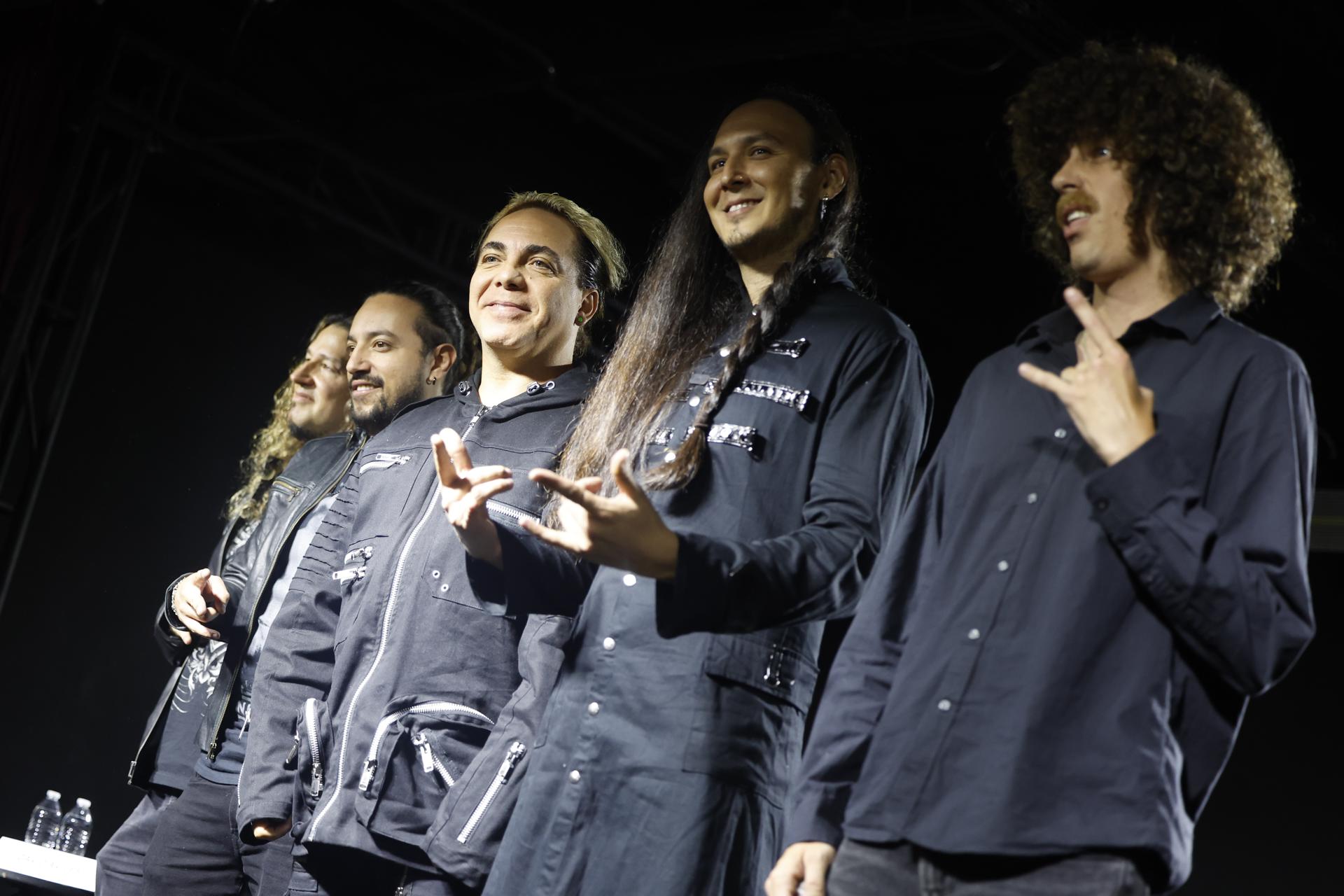 El lado metalero del cantante Cristian Castro vuelve con rock prehispánico El lado metalero del cantante Cristian Castro vuelve con rock prehispánico