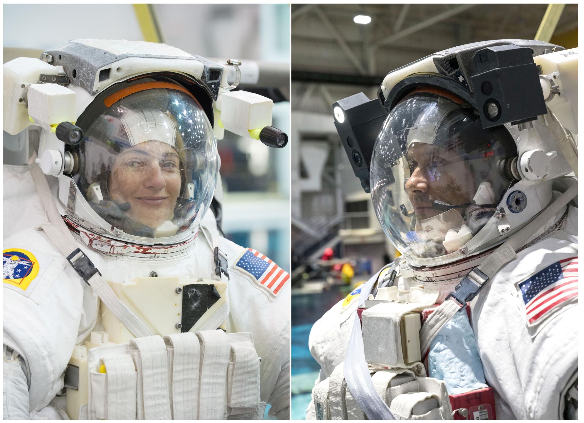 Dos astronautas de la NASA concluyen caminata espacial para mejorar los paneles solares de la EEI