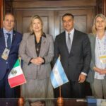 García Harfuch se reúne con ministra de Seguridad Nacional de Argentina; hablan sobre lucha contra el narco
