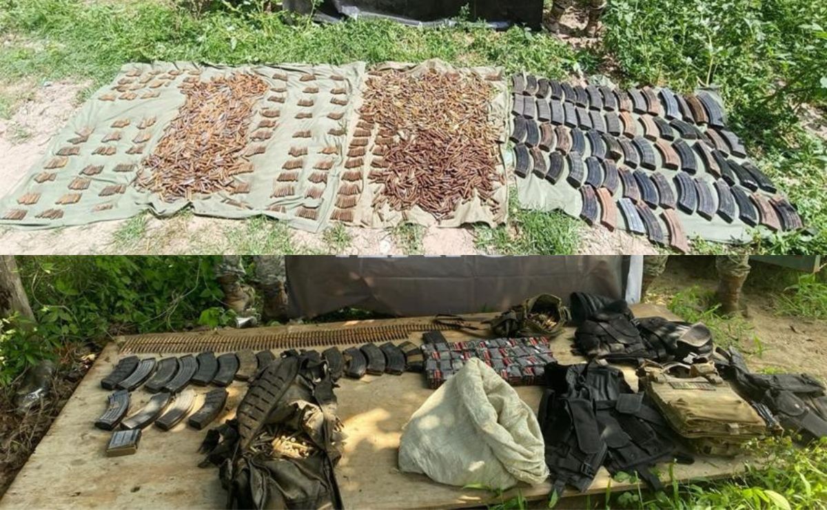 Detienen a 28 miembros del Cártel Pacífico en Mazatlán - armas-y-municiones-aseguradas-a-miembros-del-cartel-del-pacifico-en-mazatlan