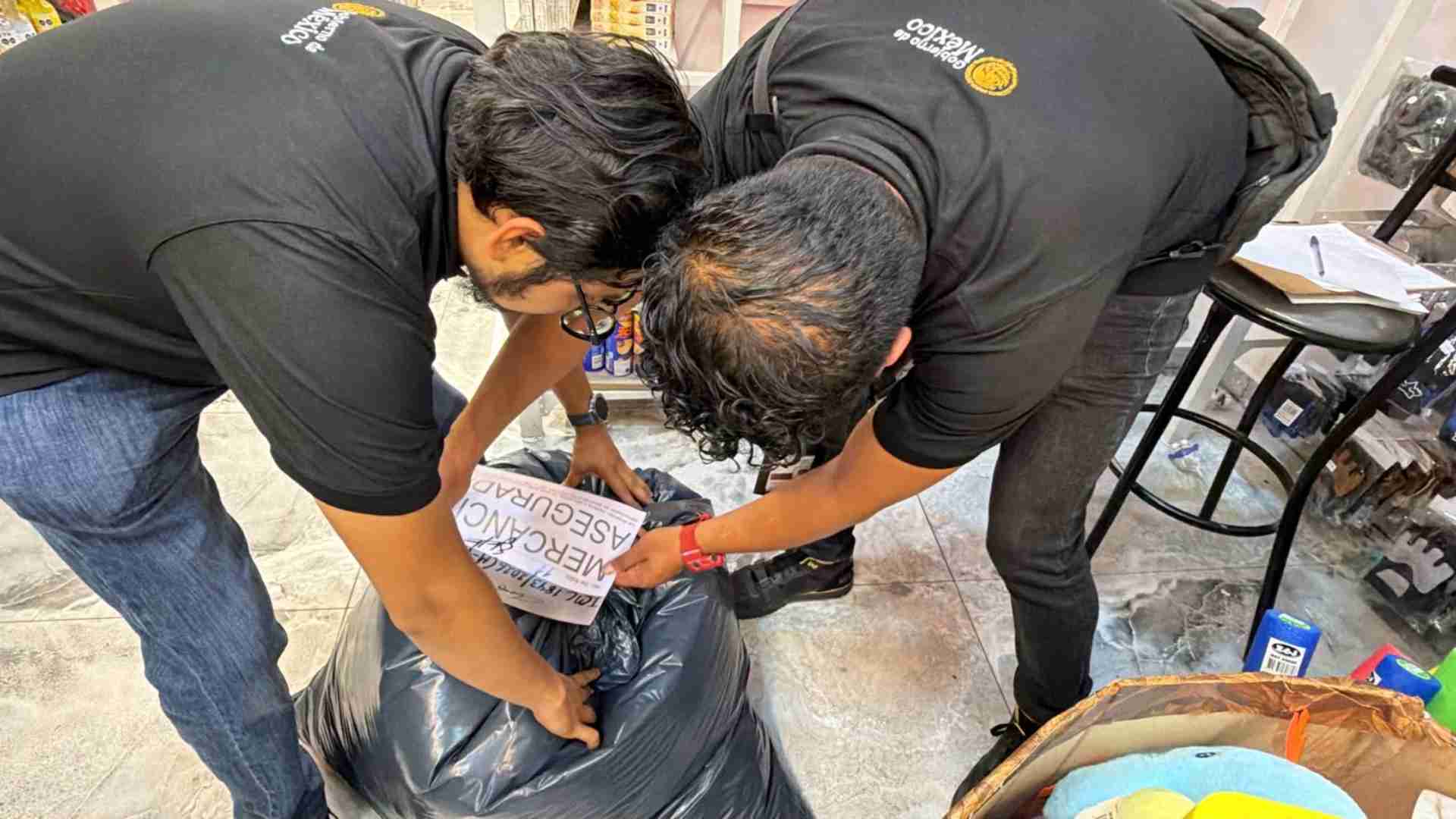 Aseguran más de 31 mil productos pirata en operativos en Edomex, Querétaro e Hidalgo