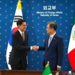 Canciller Velasco profundiza lazos de México con Corea en visita oficial