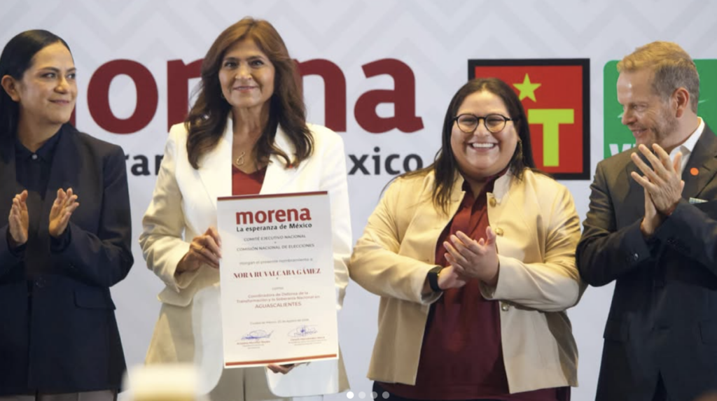 Nora Ruvalcaba defiende proceso interno de Morena Nora Ruvalcaba defiende proceso interno de Morena