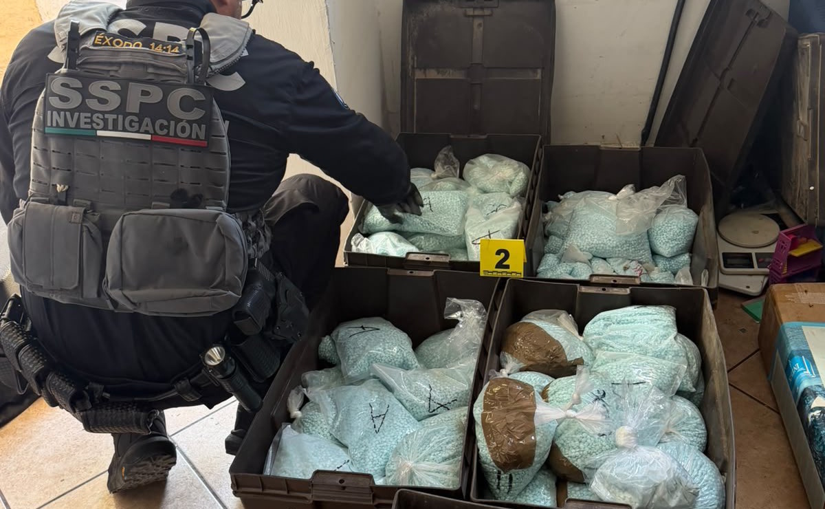 Comando Norte de EE.UU. elogia decomiso de 120 kilos de fentanilo en Mexicali