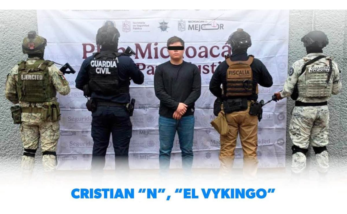 Detienen a ‘el Vikingo’, presunto extorsionador de aguacateros en Michoacán