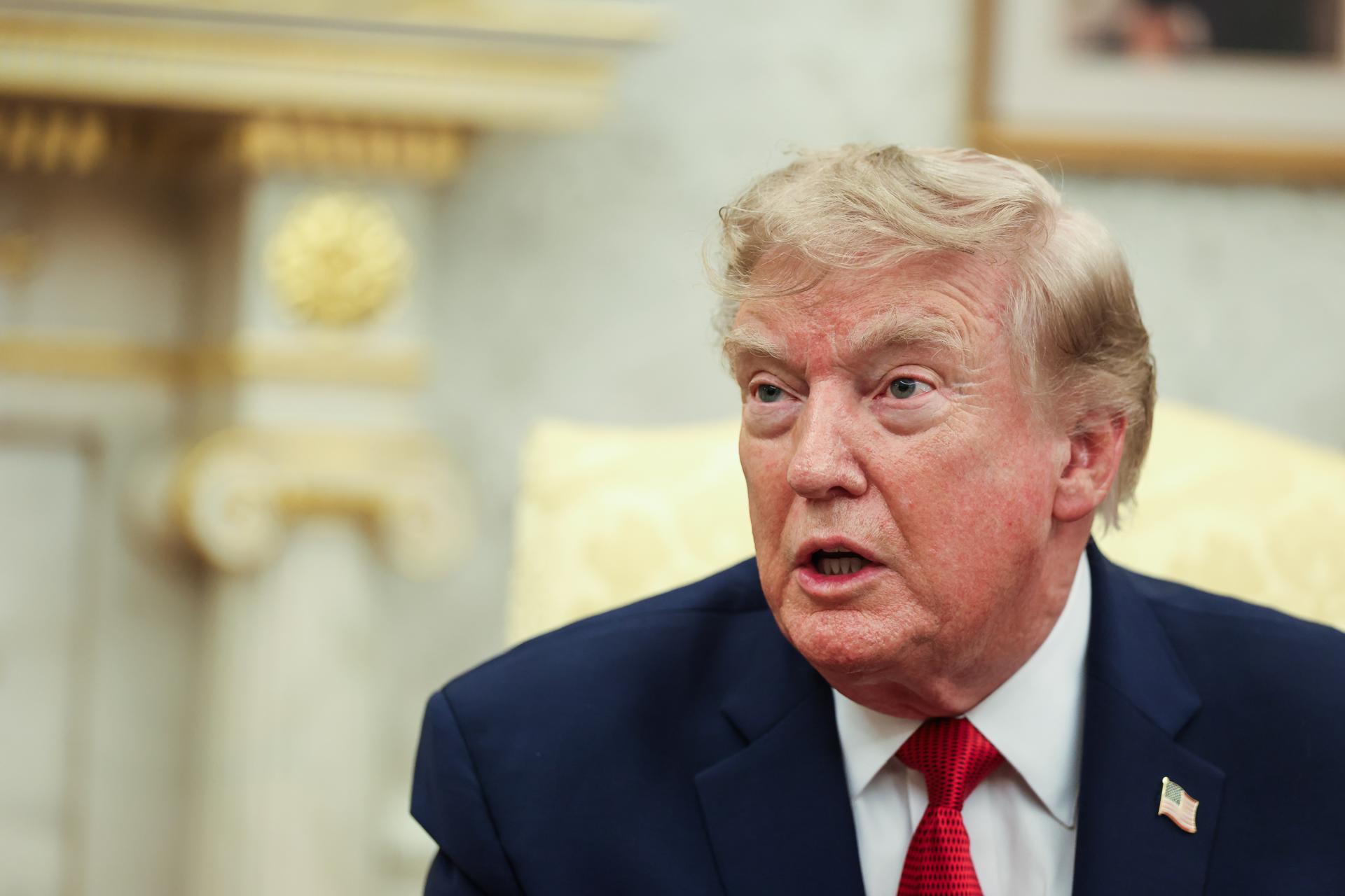 Trump afirma que no hay conversaciones “en curso ni programadas” con Irán