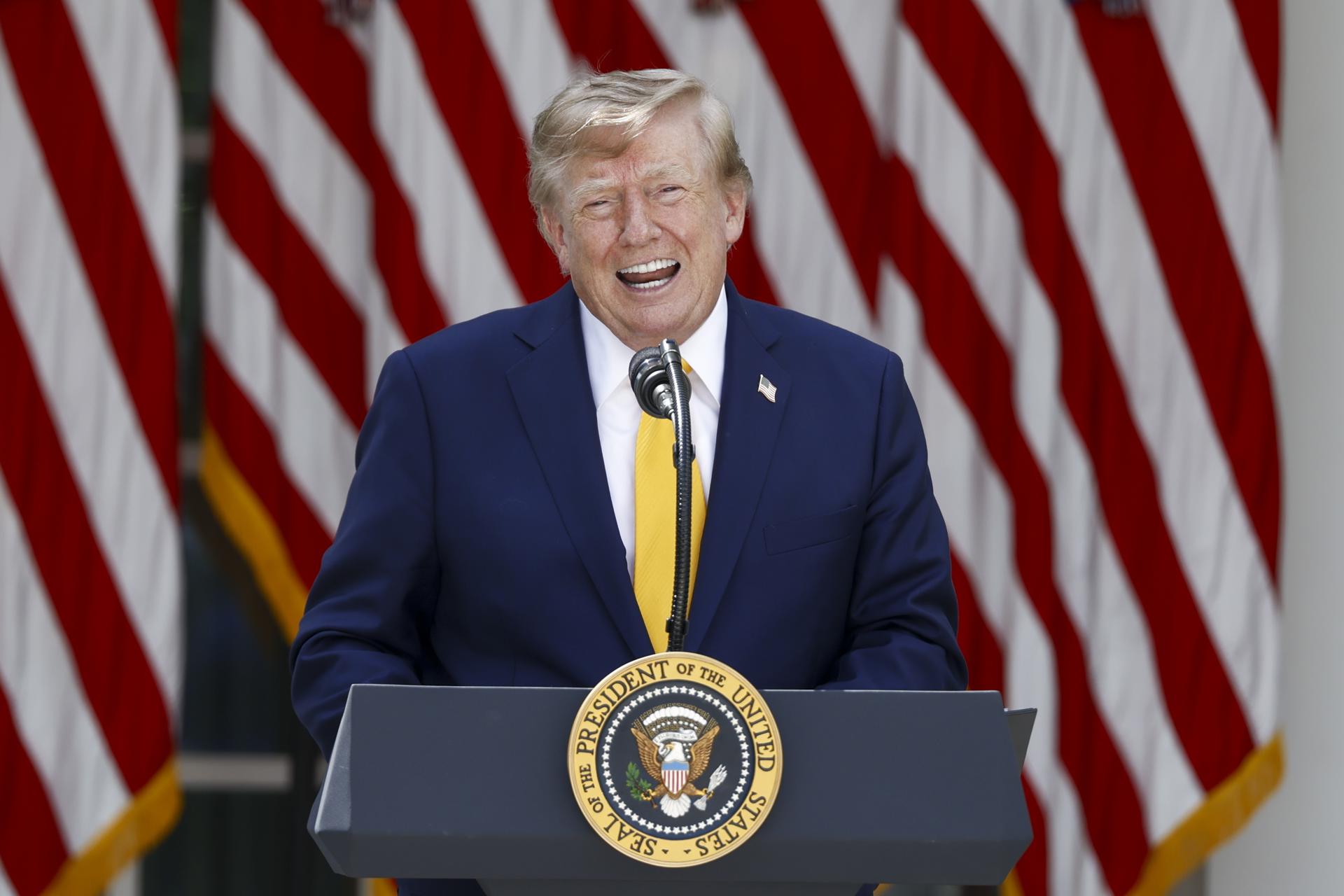 Trump amaga con renombrar ‘Lago América’ a un lago fronterizo con Canadá en pleno conflicto comercial Trump amaga con renombrar ‘Lago América’ a un lago fronterizo con Canadá en pleno conflicto comercial