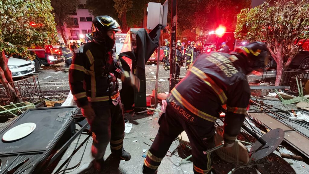 Explosión en restaurante de la colonia Roma deja 13 lesionados - explosion-colonia-roma-3-1024x576