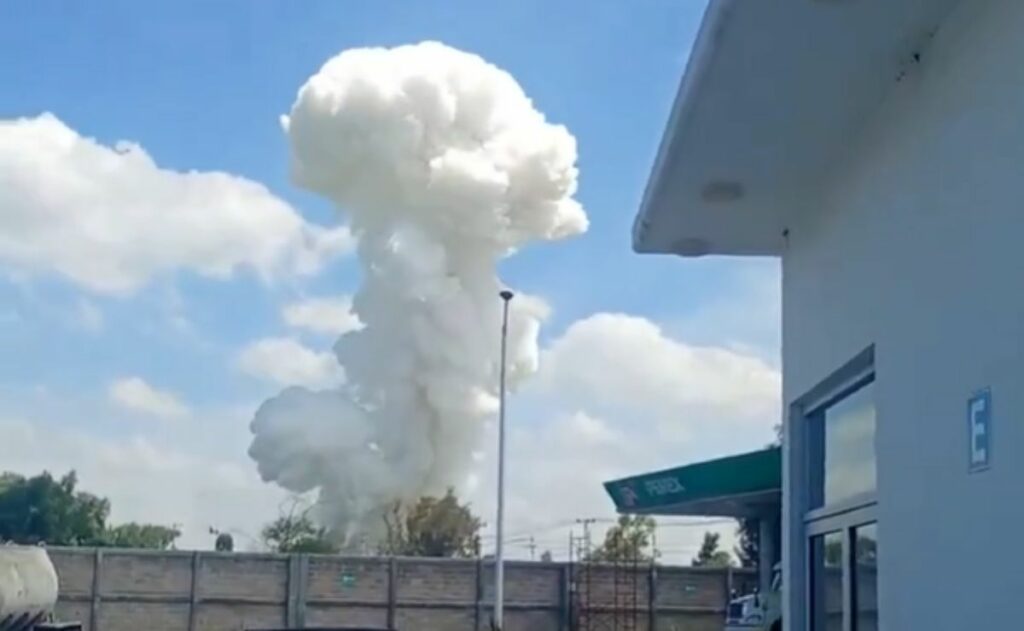Video: Explosión de polvorín deja al menos 6 lesionados en Zumpango
