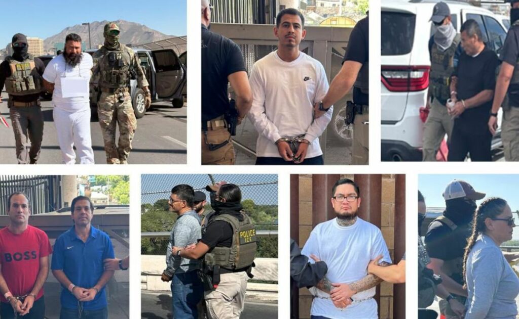 Estados Unidos entrega diez fugitivos a México por delitos graves