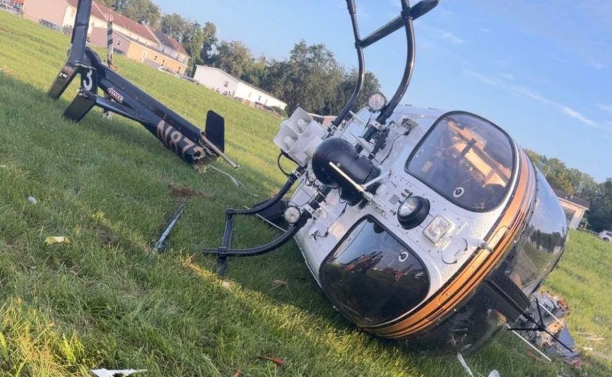Avión pequeño choca contra helicóptero en Pensilvania; el piloto murió