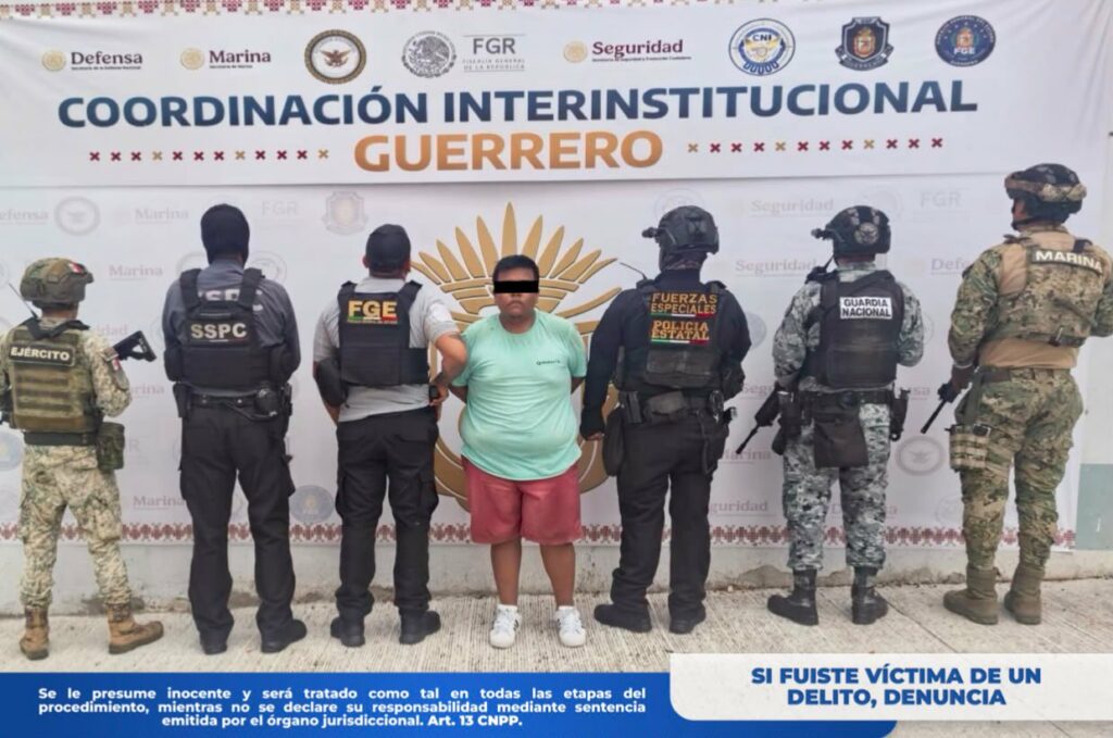 Cae en Acapulco ‘El Choco’, jefe de plaza de ‘Los Rusos’