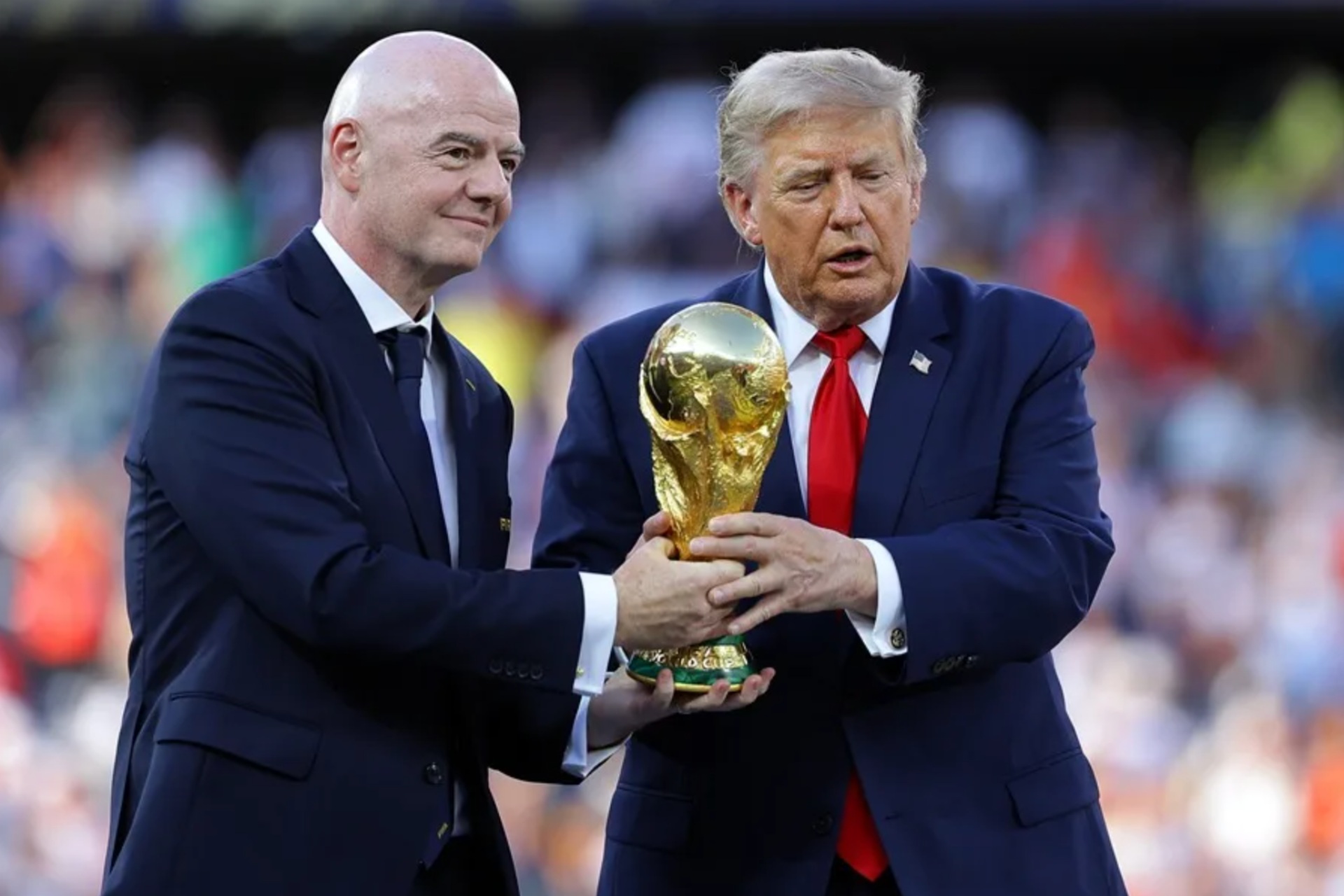 Trump defiende a Gianni Infantino: “Sería un terrible error reemplazarlo”