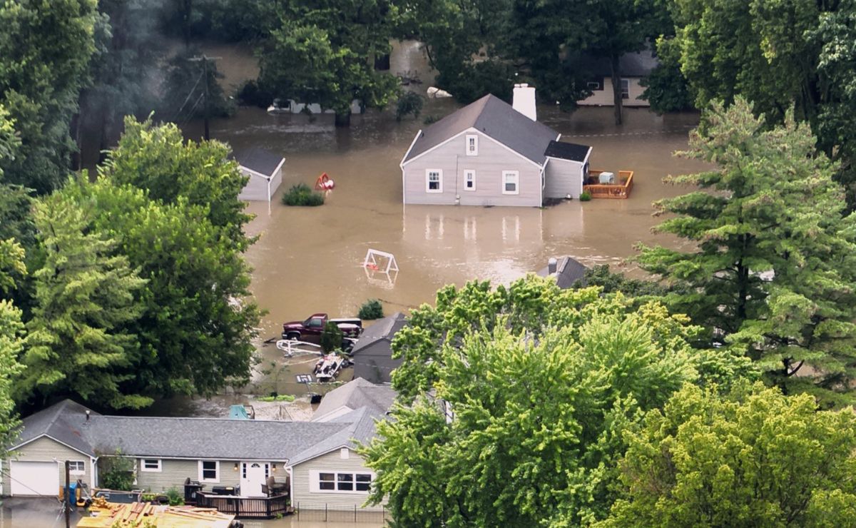Indiana vive las peores inundaciones en 30 años; suman 5 muertos