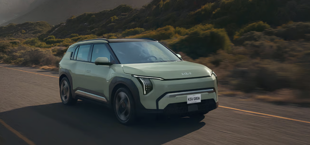 México produce el primer eléctrico de Kia EV3 - kia-ev3-a-1024x481