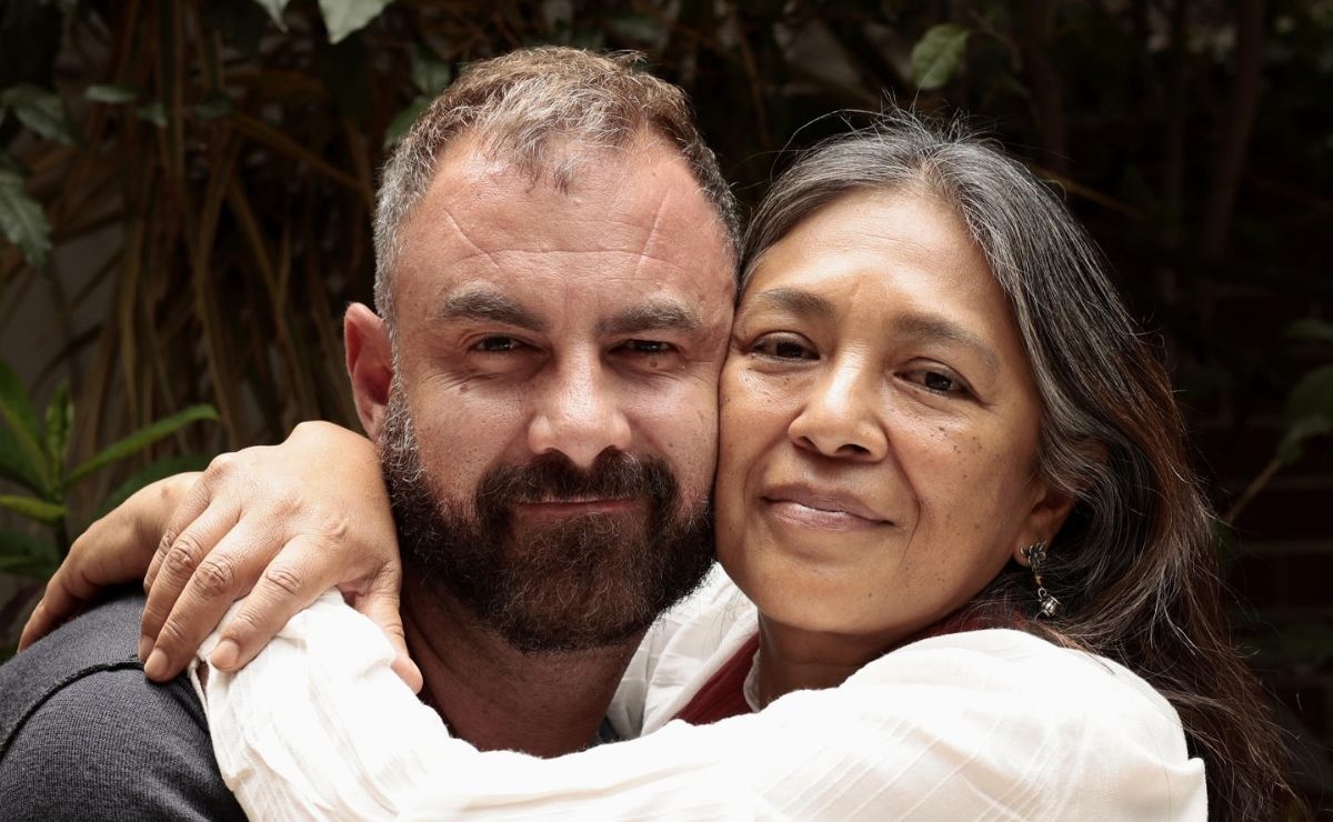 'Sobre las olas', el filme de la "fragilidad humana" escrito por la mexicana Ángeles Cruz - la-actriz-angeles-cruz-y-el-cineasta-horacio-alcala