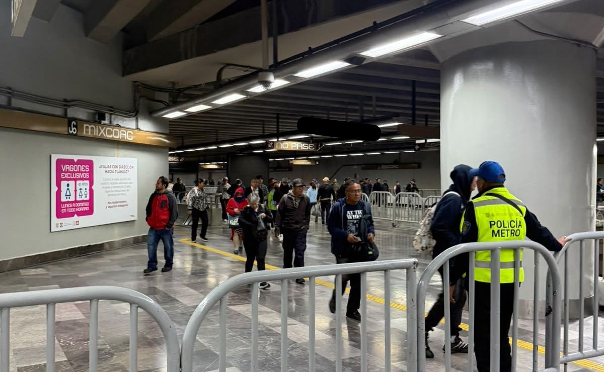 Metro CDMX, con afluencia moderada en nueve líneas