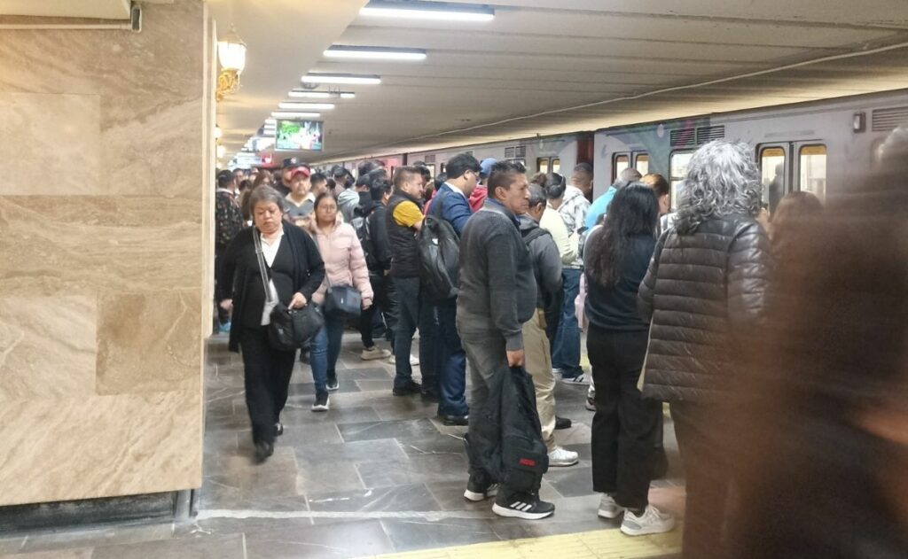 Metro CDMX, con alta afluencia en las líneas 3, A y B