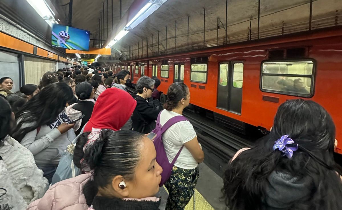 Metro CDMX, con afluencia alta en tres líneas