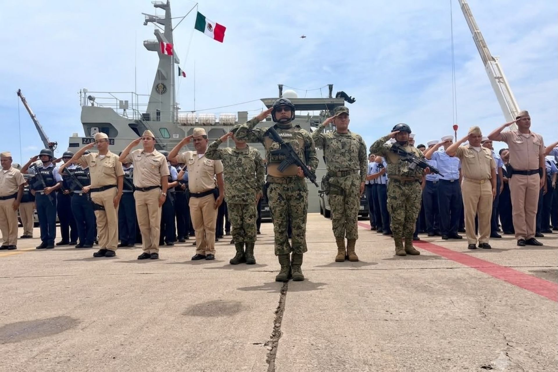 Marina despliega más de mil 700 elementos en Mazatlán, Sinaloa, para reforzar la seguridad