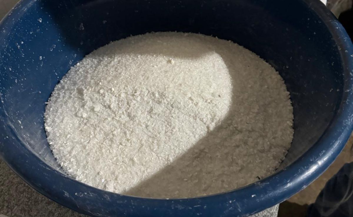 Detienen a dos mexicanos en narcolaboratorio millonario en Sudáfrica - metanfetamina-en-crystal-asegurada-en-sudafrica