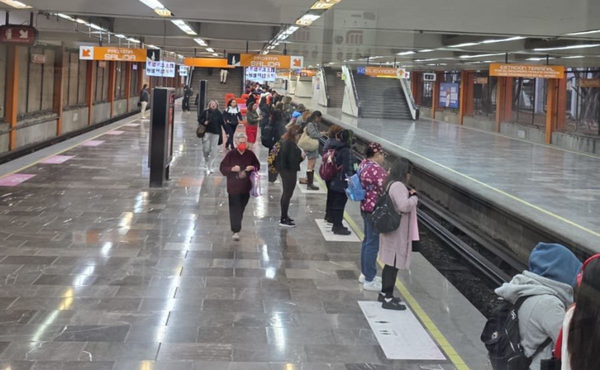 Metro CDMX, con alta afluencia y retrasos en las líneas 3 y 7