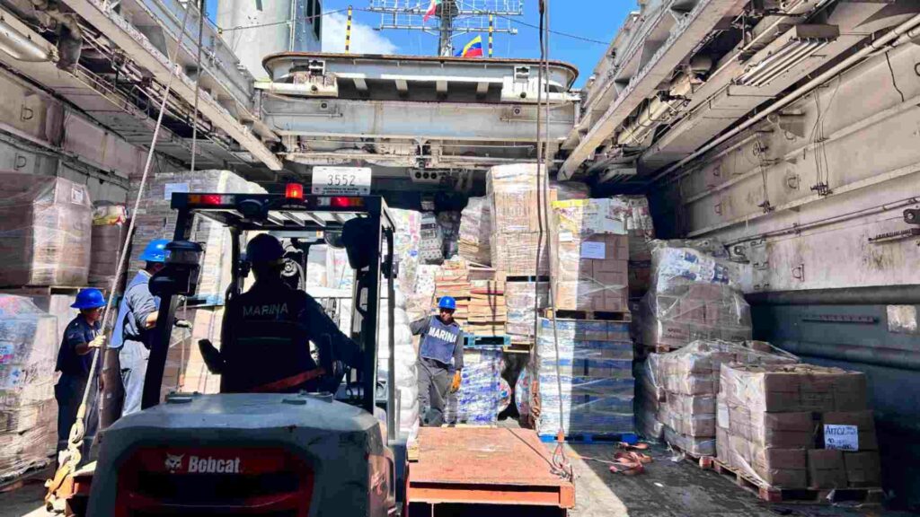 México entrega más de 718 toneladas de ayuda humanitaria a comunidades afectadas en Venezuela