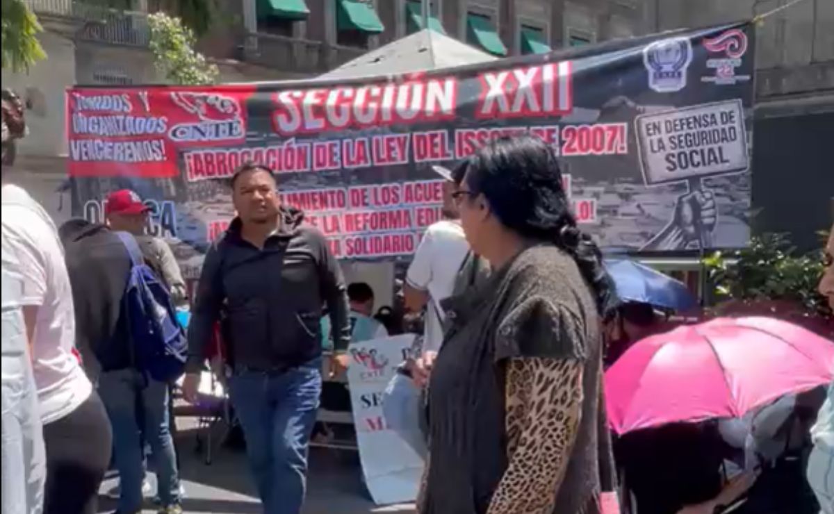 Sección 22 de la CNTE se reúne con Sheinbaum y la SEP