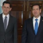 Marco Rubio recibe al canciller Roberto Velasco en medio del diálogo para alcanzar un acuerdo comercial