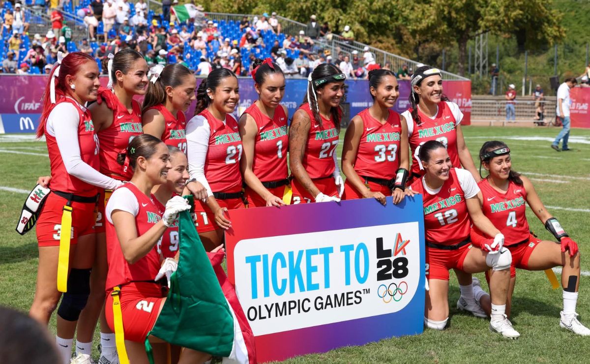 Selección mexicana de flag football logra su pase a Los Ángeles 2028