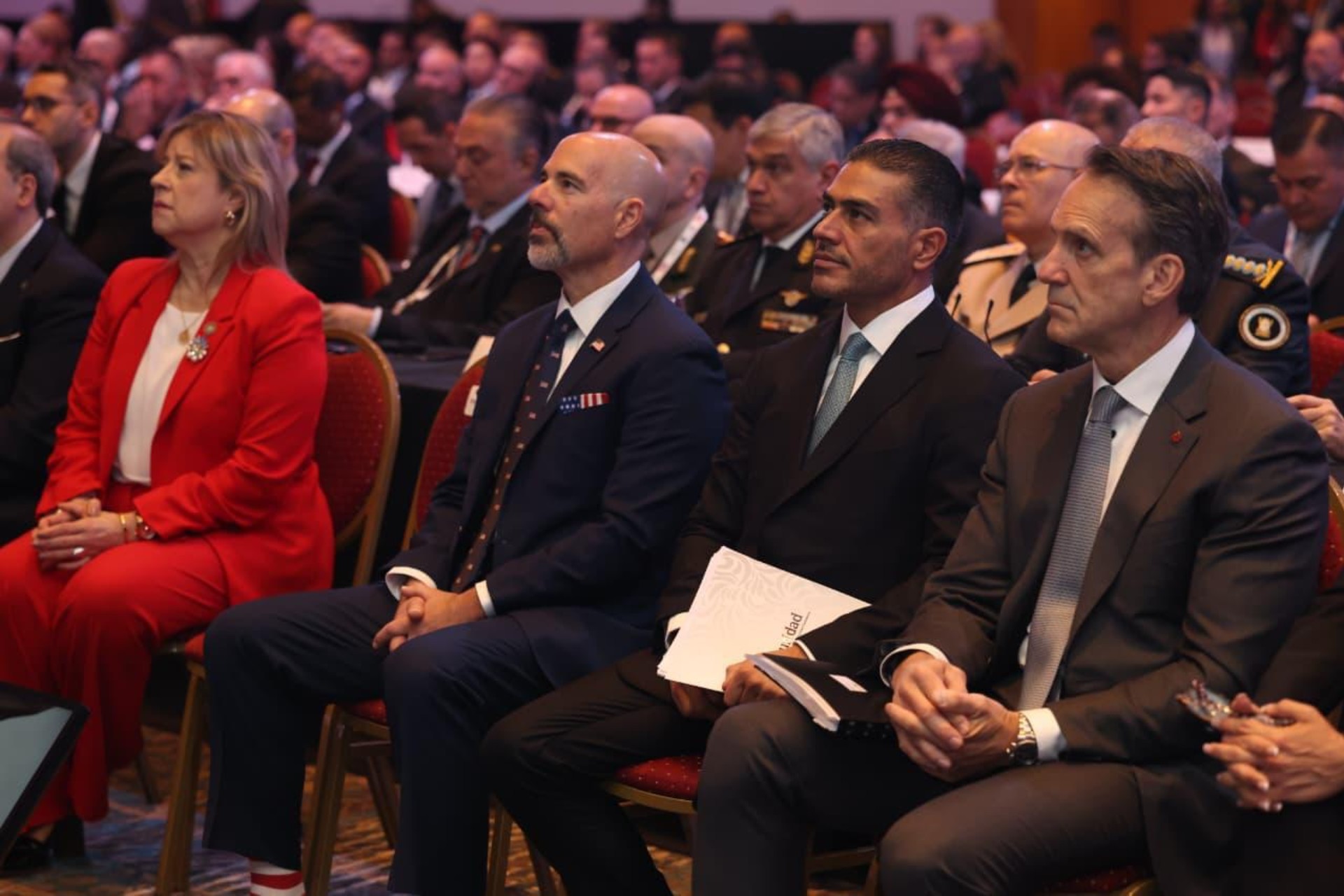 García Harfuch presume la estrategia de seguridad mexicana en la Conferencia para el Control de Drogas de Argentina
