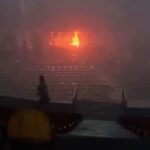 Incendian ring de boxeo en Hermosillo, Sonora, previo a evento de influencers